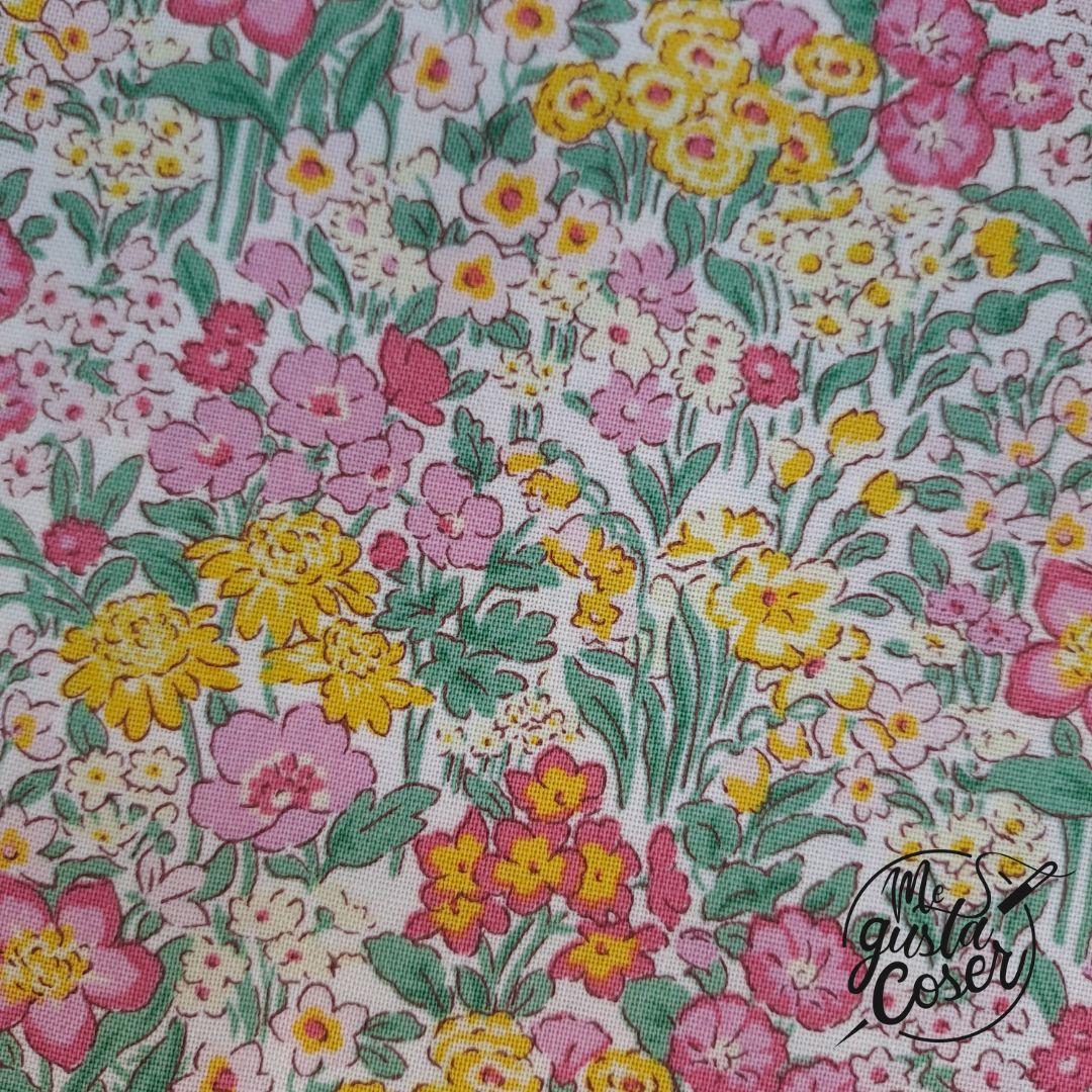 Tela Patchwork Liberty London Blooming flowerbed