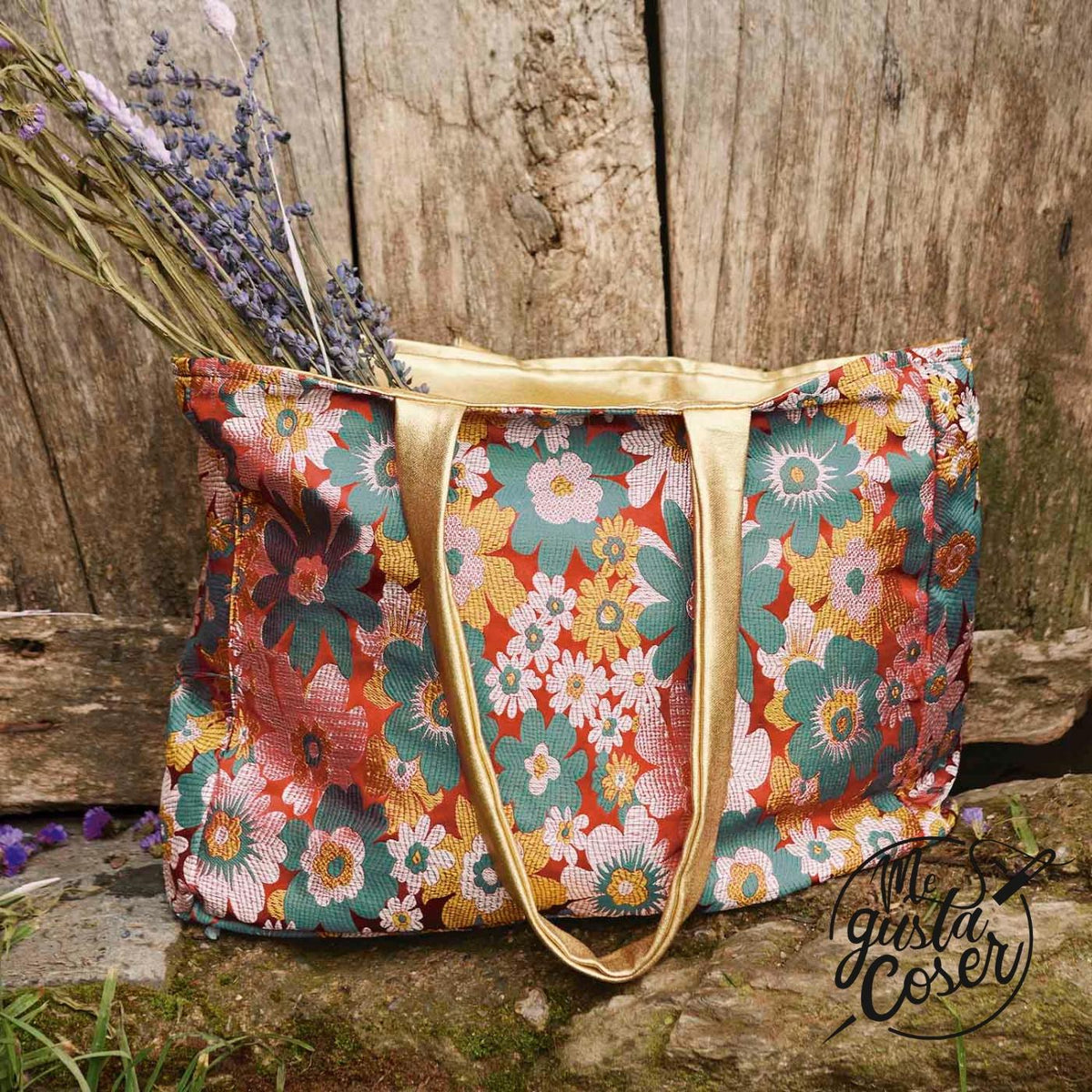 Tela de brocado floral Autumn Brocade de Katia