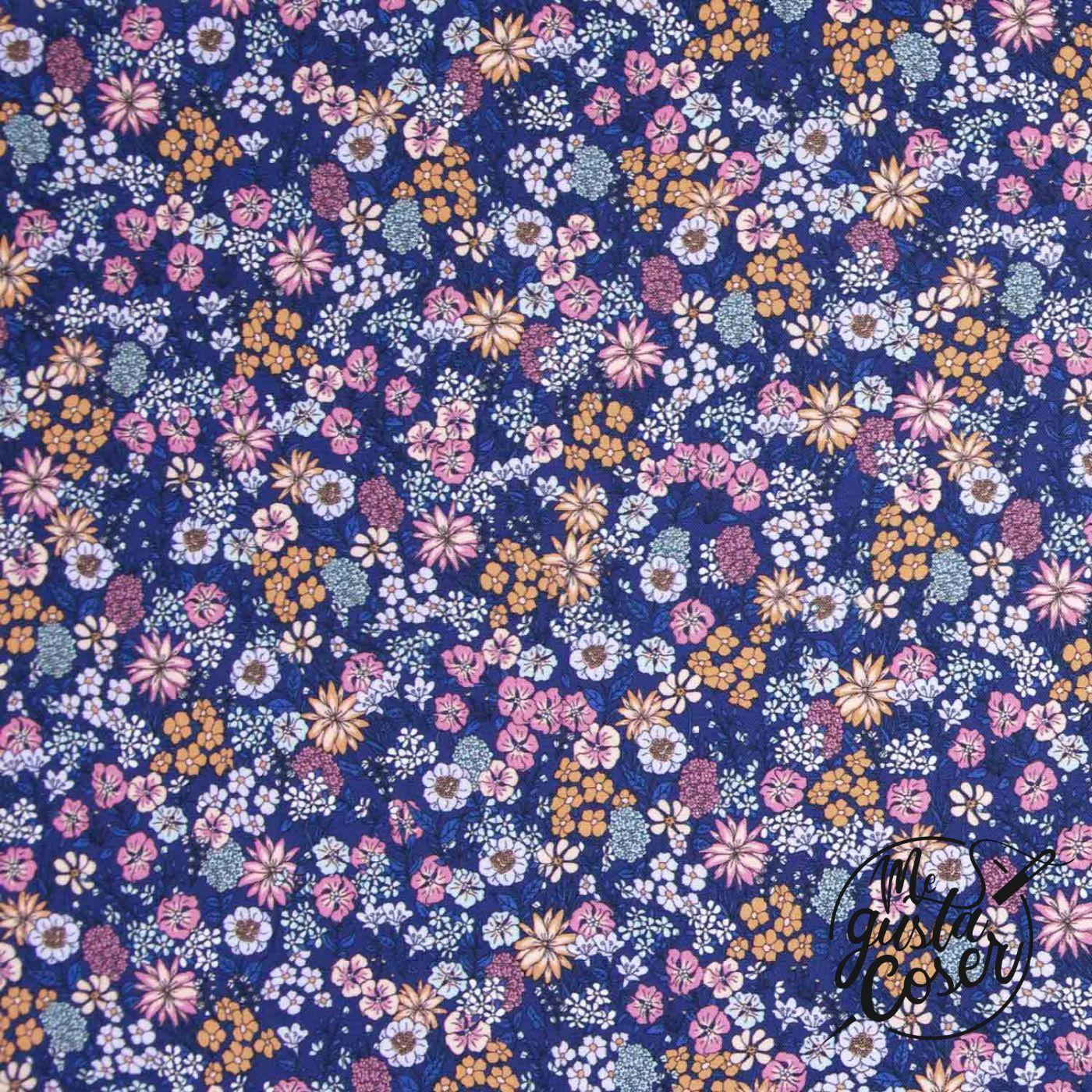 Tela de popelín de algodón Ecuatorian Flowers de Katia