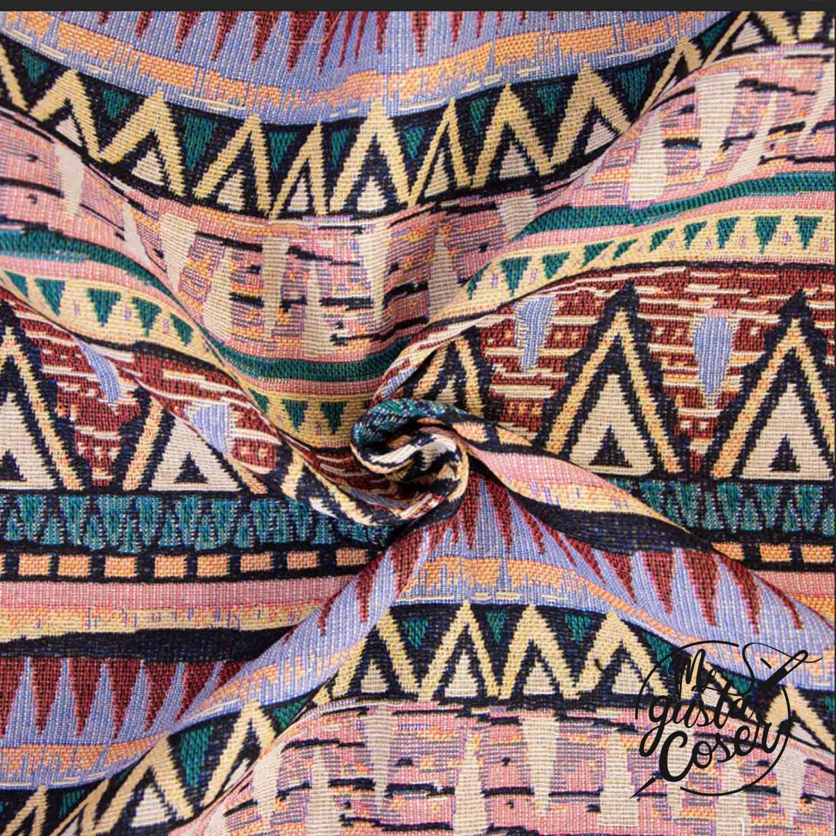 Tela jacquard étnica Nepal Jacquard de Katia