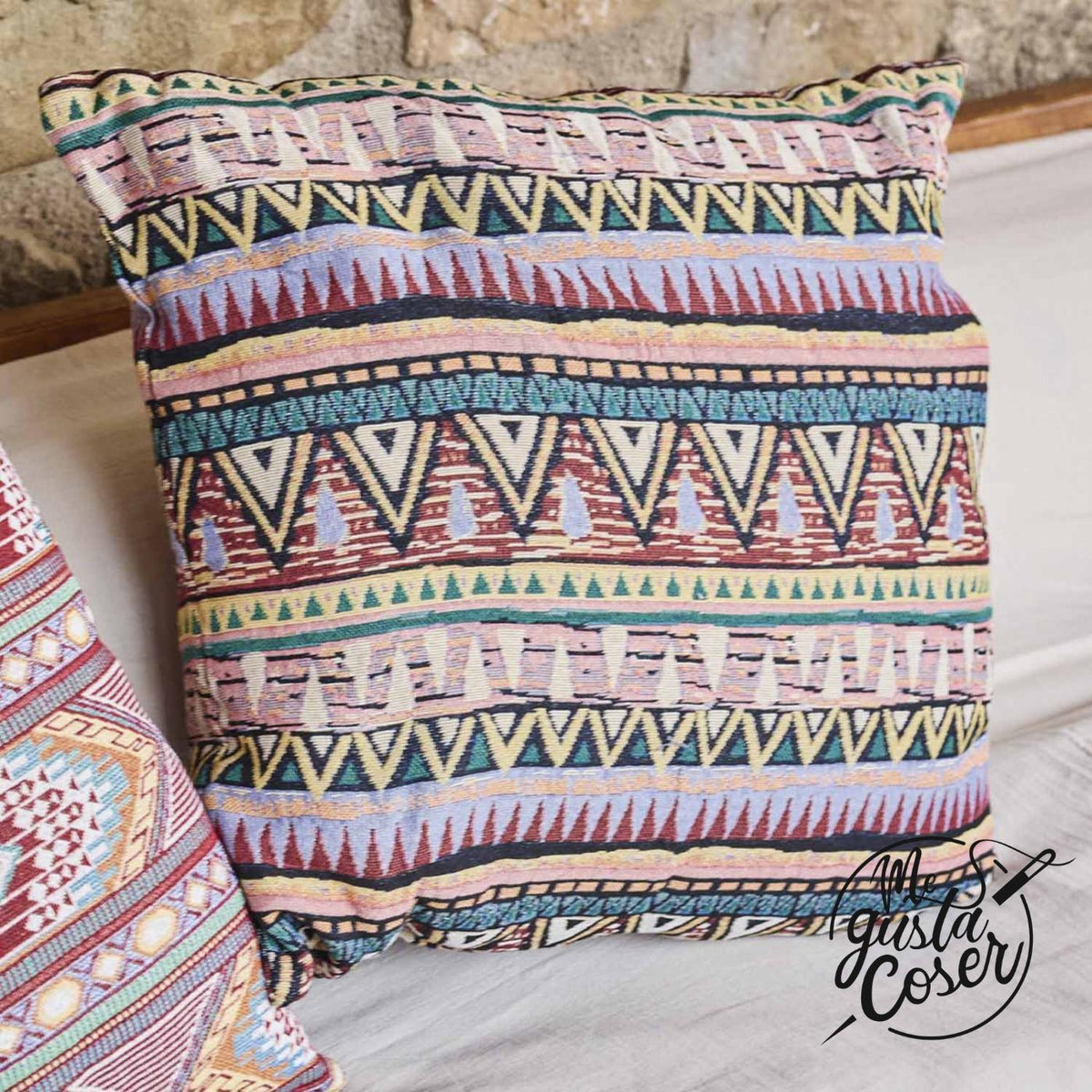 Tela jacquard étnica Nepal Jacquard de Katia