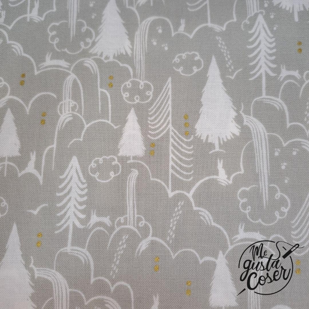 Tela patchwork Cotton and Steel Sleeptight  Navidad 2047 7