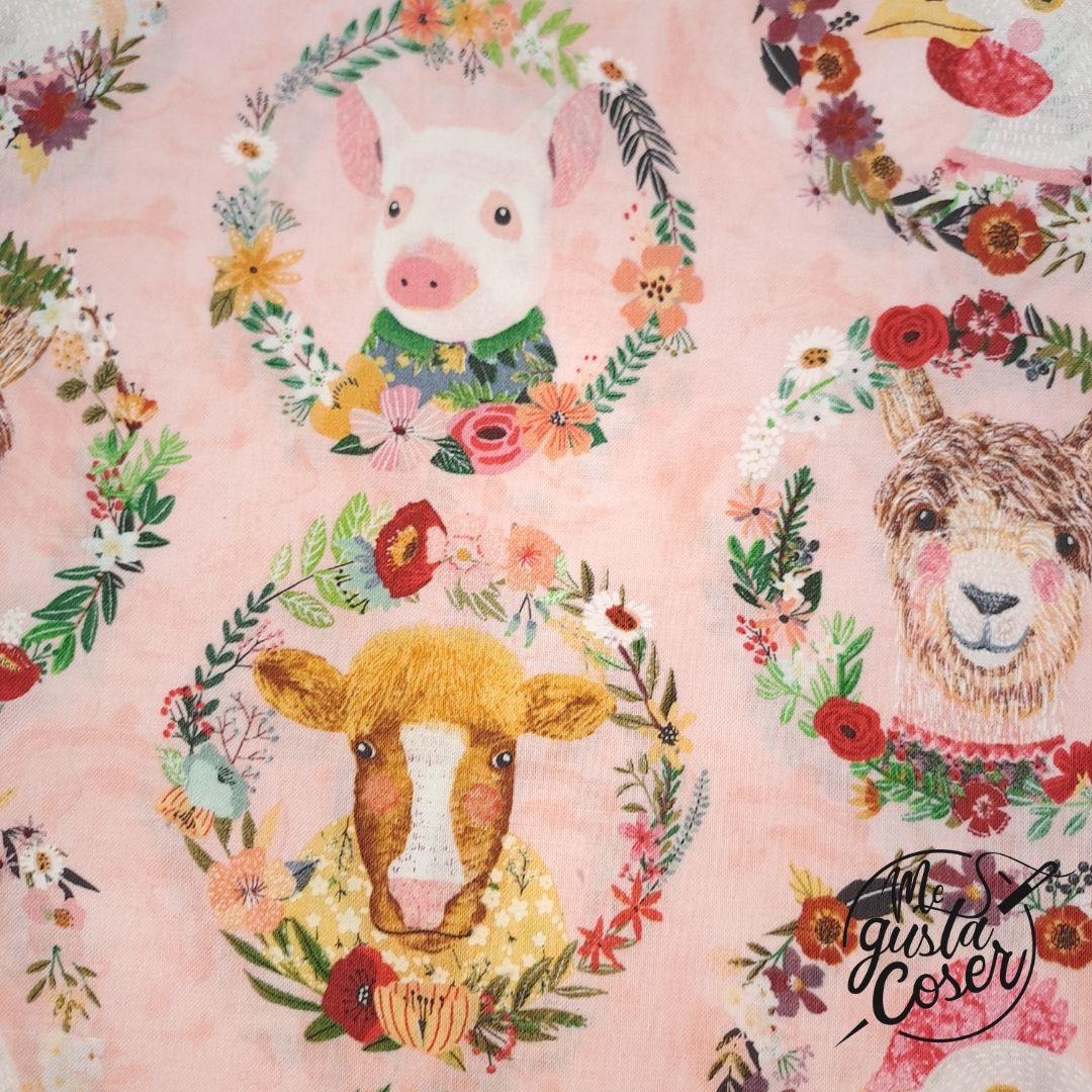 Tela patchwork Mia Charro Farm Badges