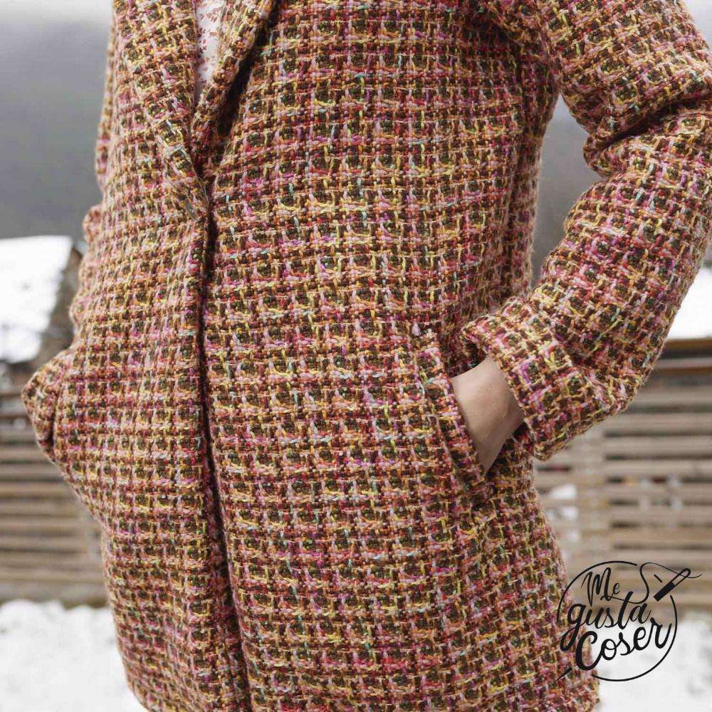 Tela tweed Brooklyn de Katia para abrigos