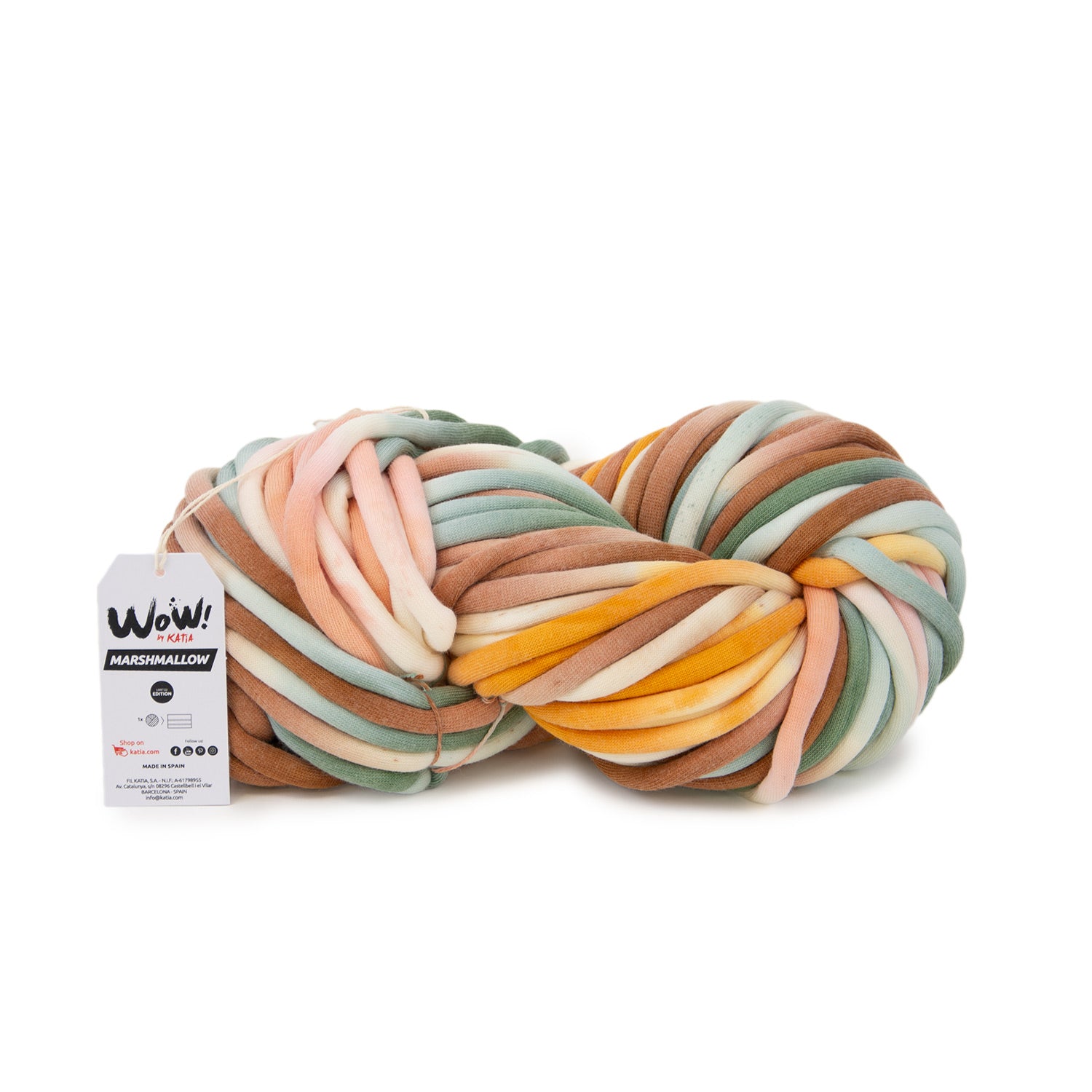 Lana Katia WOW Marshmallow – Hilo Tubular XXL