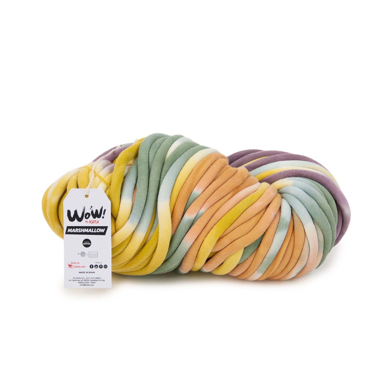 Lana Katia WOW Marshmallow – Hilo Tubular XXL