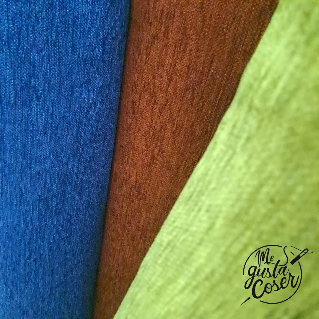 Chenilla lisa para tapicería Varios colores – Ancho 280 cm