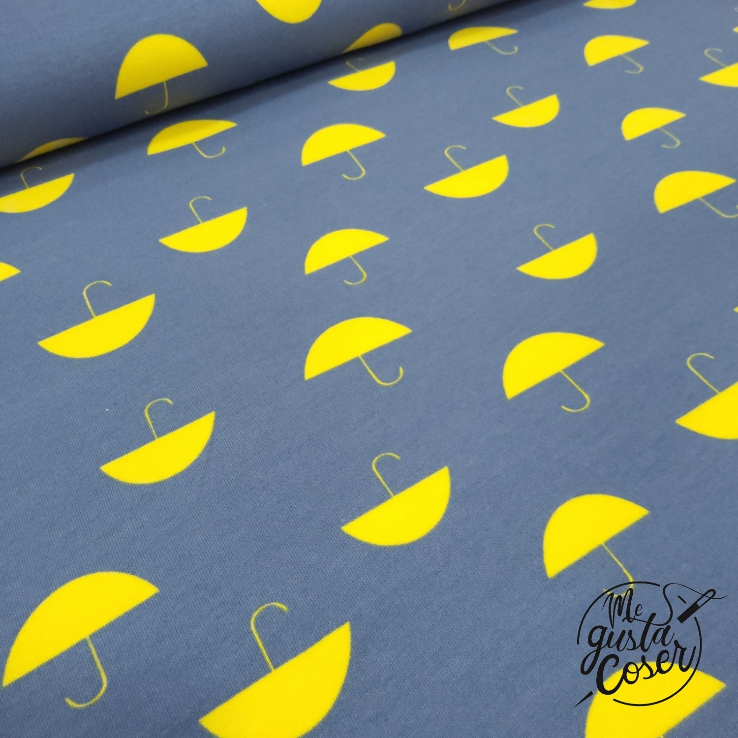 Tela Soft French terry Paraguas