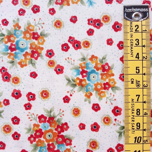 Tela patchwork estampado floral 1141