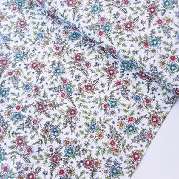 Tela patchwork Flores Primavera L1145