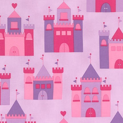 Tela Patchwork Castillo Princesas