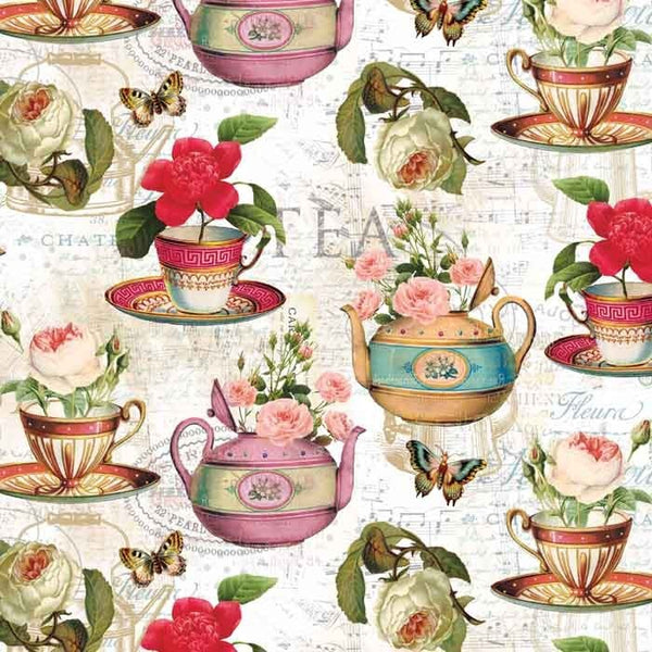 Tela Patchwork  Teapot 1